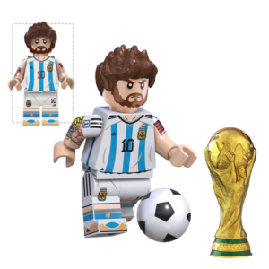 Figura Lego Bloques Minifiguras Construcción Juguete - Lionel Messi