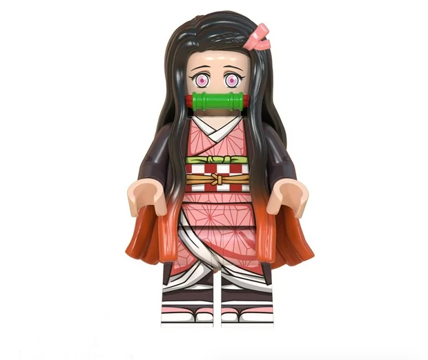 Figura Lego Bloques Minifiguras Construcción Juguete - Nezuko