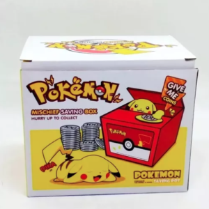 Alcancía Tragamonedas - Pokémon - Pikachu